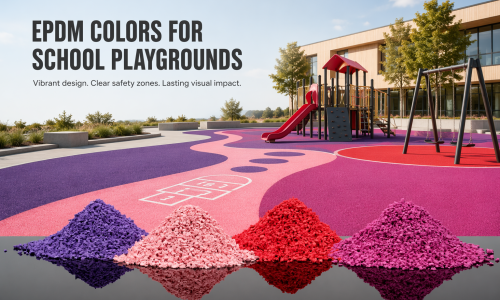 How to Choose EPDM Rubber Granules Colors: Ensuring Accurate Color Matching for School Playgrounds