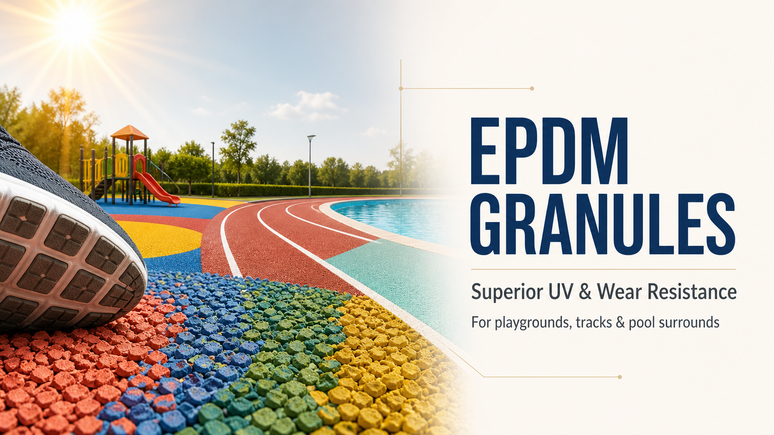 What Makes EPDM Granules the Top Choice for UV Resistance and Wear Performance?