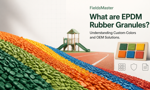 What are EPDM Rubber Granules? Understanding Custom Colors and OEM Solutions.