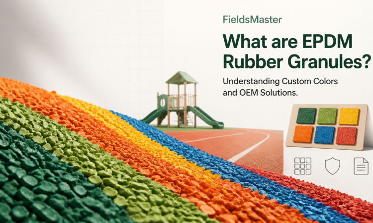 What are EPDM Rubber Granules? Understanding Custom Colors and OEM Solutions.