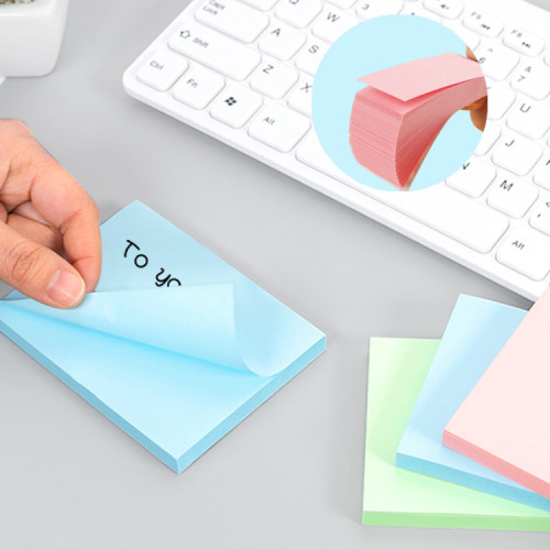 Sticky Notes Message Stickers Colorful Paper, Office Sticky Notes, Adhesive Sticky Marker Stickers