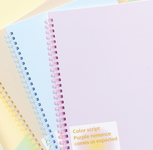 Soft coil Spiral Bound Notebook,A7 Office notebook, office notepad, Minimalist Wind Coil Notebook