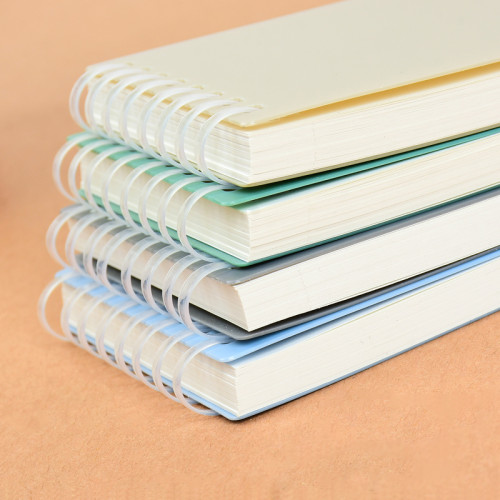 Soft coil Spiral Bound Notebook,A7 Office notebook, office notepad, Minimalist Wind Coil Notebook