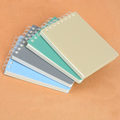 Soft coil Spiral Bound Notebook,A7 Office notebook, office notepad, Minimalist Wind Coil Notebook