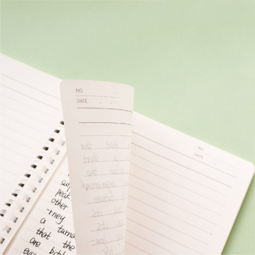 Soft coil Spiral Bound Notebook,A7 Office notebook, office notepad, Minimalist Wind Coil Notebook