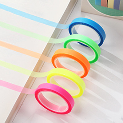 Transparent tape, colored decorative paper tape, student tape, decorative tape, paper tape set