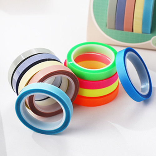 Transparent tape, colored decorative paper tape, student tape, decorative tape, paper tape set