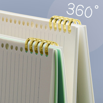 Ring-bound Notebook, Student Learning Notebook, Cute Cartoon Notebook