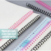 Spiral Bound Notebook, Student Learning Notebook, Cute Cartoon Notebook, Diverse patterns