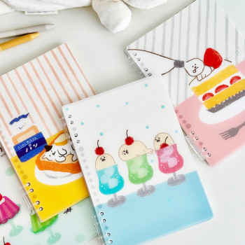 Ring-bound Notebook, Student Learning Notebook, Cute Cartoon Notebook