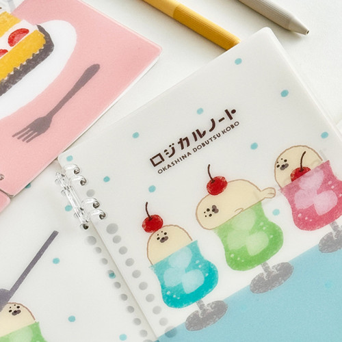 Ring-bound Notebook, Student Learning Notebook, Cute Cartoon Notebook