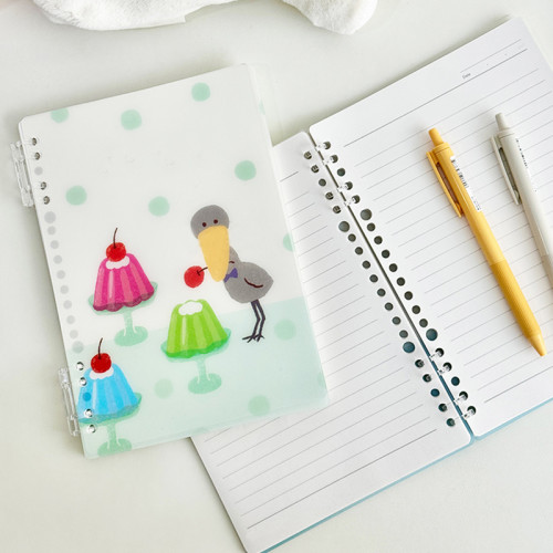 Ring-bound Notebook, Student Learning Notebook, Cute Cartoon Notebook