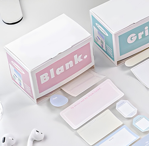 Sticky Notes Paper Roll Tape, student label stickers, Classification label stickers