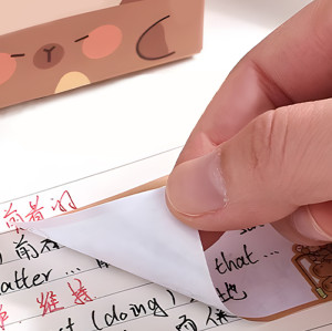Capybara roll Adhesive stickers，Key marking stickers, hand account material stickers