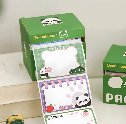 Take out self-adhesive stickers,cartoon  student label stickers,cute book label classification signature stickers