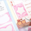 Transparent Shining Adhesive stickers，Key marking stickers, hand account material stickers