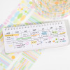 Transparent tape, colored decorative paper tape, student tape, decorative tape, paper tape set