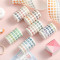 adhesive tape colorful decoration paper tape， Student accounting tape,decorative tape,Paper Tape Set