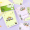 Cartoon Memo Notes, Hand notes, student Hand account materials，Vertical portable sticky notes