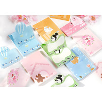 Cartoon Memo Notes, Hand notes, student Hand account materials，Vertical portable sticky notes