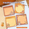 Capybara Memo Notes, Hand notes, student Hand account materials，Cartoon memo notes