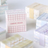 Grid design Memo Notes and Stickers, Hand note，student learning notes,Hand account materials