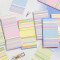 Memo Notes, Striped sticky notes, Hand note，Tearable Notes student learning notes, office notes