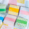Grid design Memo Notes and Stickers, Hand note，memo notes, student learning notes, office notes