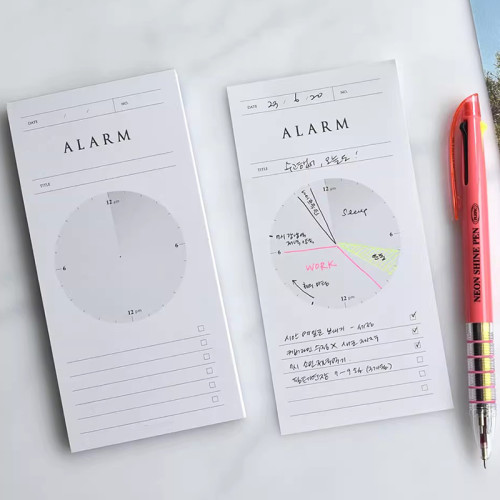 Memo Notes, line notebook and Stickers, Hand note，memo notes, student learning notes, office notes