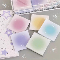 Memo Notes,Gradient Notes and Stickers, office sticky notes，Hand note，memo notes, student learning notes, office notes