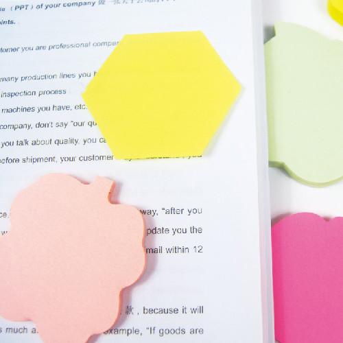 Sticky Notes Message Stickers Colorful Paper | Office Sticky Notes | Adhesive Sticky Marker Stickers