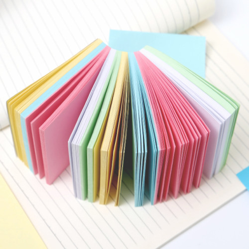 Office Sticky Notes, Paper Cubes ,High Quality Neon Paper Cube Sticky Notes for Home and Office