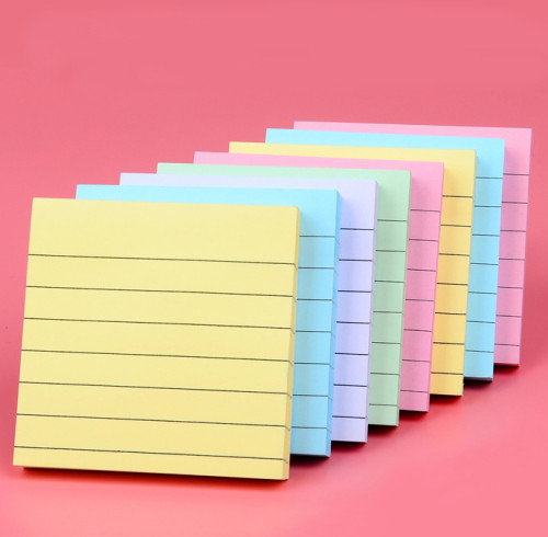 Sticky Notes Message Stickers Colorful Paper, Office Sticky Notes, Adhesive Sticky Marker Stickers