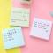 Sticky Notes Message Stickers Colorful Paper, Office Sticky Notes, Adhesive Sticky Marker Stickers