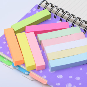 Sticky Notes Message Stickers Colorful Paper, Office Sticky Notes, Adhesive Sticky Marker Stickers