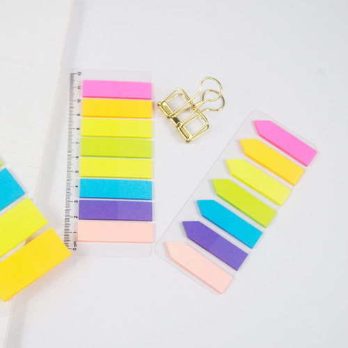 Sticky Notes Message Stickers Colorful Paper, Office Sticky Notes, Adhesive Sticky Marker Stickers