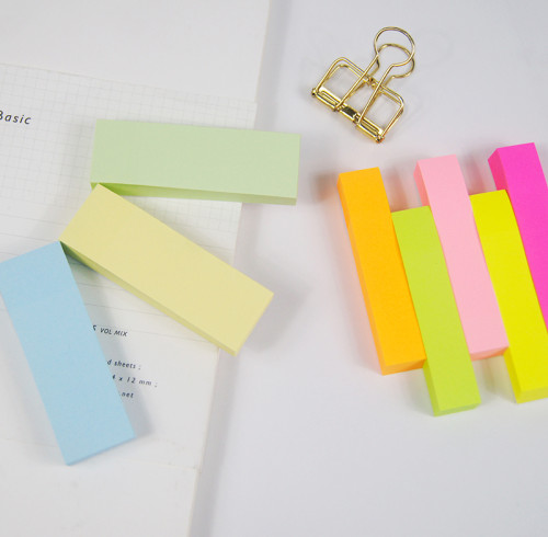 Sticky Notes Message Stickers Colorful Paper, Office Sticky Notes, Adhesive Sticky Marker Stickers