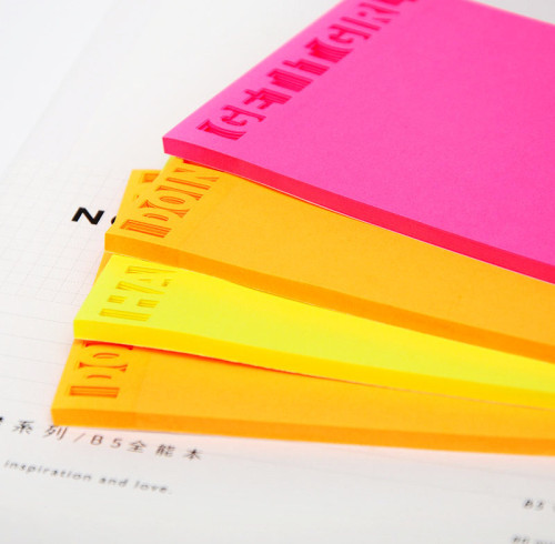 Die-cut notes Sticky Notes Message Stickers Colorful Paper, Office Sticky Notes,  notebook colored sticky labels