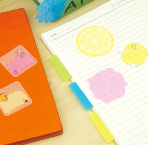 PET Sticky Notes | PET Office sorting | stripsIndex bar  | Student Classification Index Bar