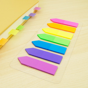 PET Sticky Notes | PET Office sorting | stripsIndex bar  | Student Classification Index Bar