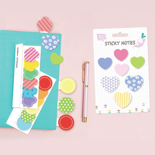 Combination sticky notes, page tags, notebook labels, notebook colored sticky labels, office sticky notes