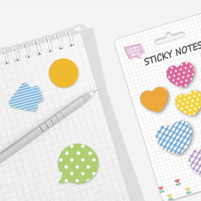 Combination sticky notes, page tags, notebook labels, notebook colored sticky labels, office sticky notes