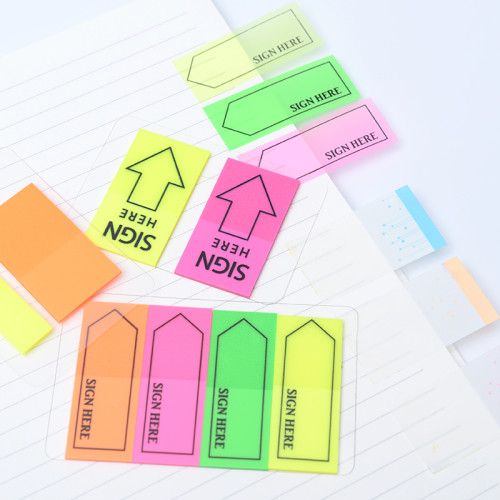 PET Sticky Notes | PET Office sorting | stripsIndex bar  | Student Classification Index Bar