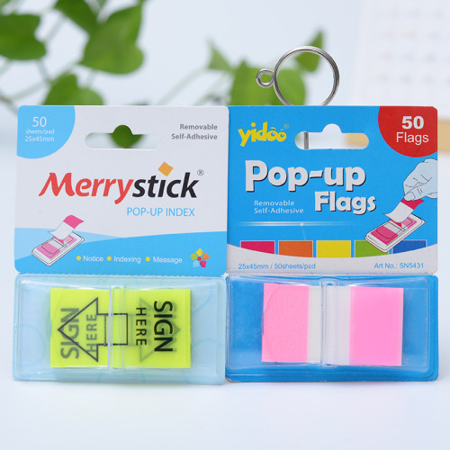 PET Sticky Notes | PET Office sorting | stripsIndex bar  | Student Classification Index Bar