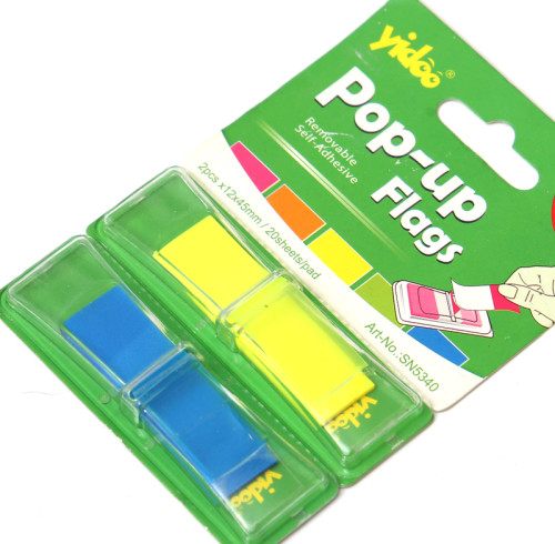 PET Sticky Notes | PET Office sorting | stripsIndex bar  | Student Classification Index Bar