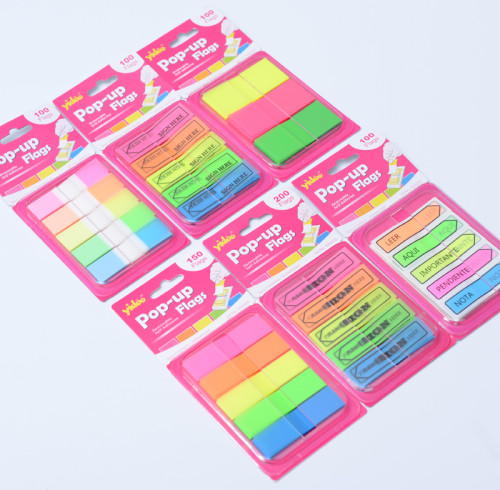 PET Sticky Notes | PET Office sorting | stripsIndex bar  | Student Classification Index Bar
