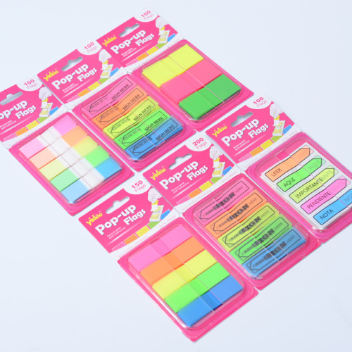 PET Sticky Notes | PET Office sorting | stripsIndex bar  | Student Classification Index Bar