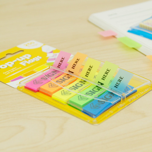 PET Sticky Notes | PET Office sorting | stripsIndex bar  | Student Classification Index Bar