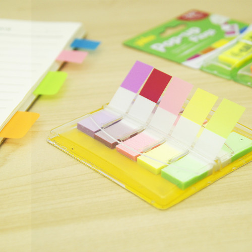 PET Sticky Notes | PET Office sorting | stripsIndex bar  | Student Classification Index Bar