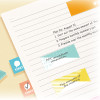 Sticky index label stickers, page tags, notebook labels, notebook colored sticky labels, office sticky notes